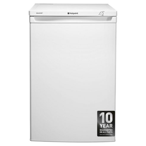 Image of Hotpoint Rzaav22p Undercounter Freezer, 55cm, A+ Energy Rating, White