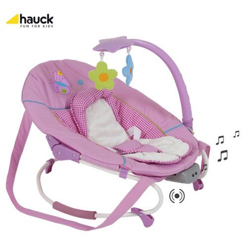 Image of Hauck Leisure E-motion Bouncer (butterfly)
