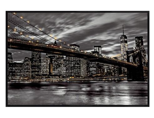 Image of Assaf Frank Gloss Black Framed New York Poster