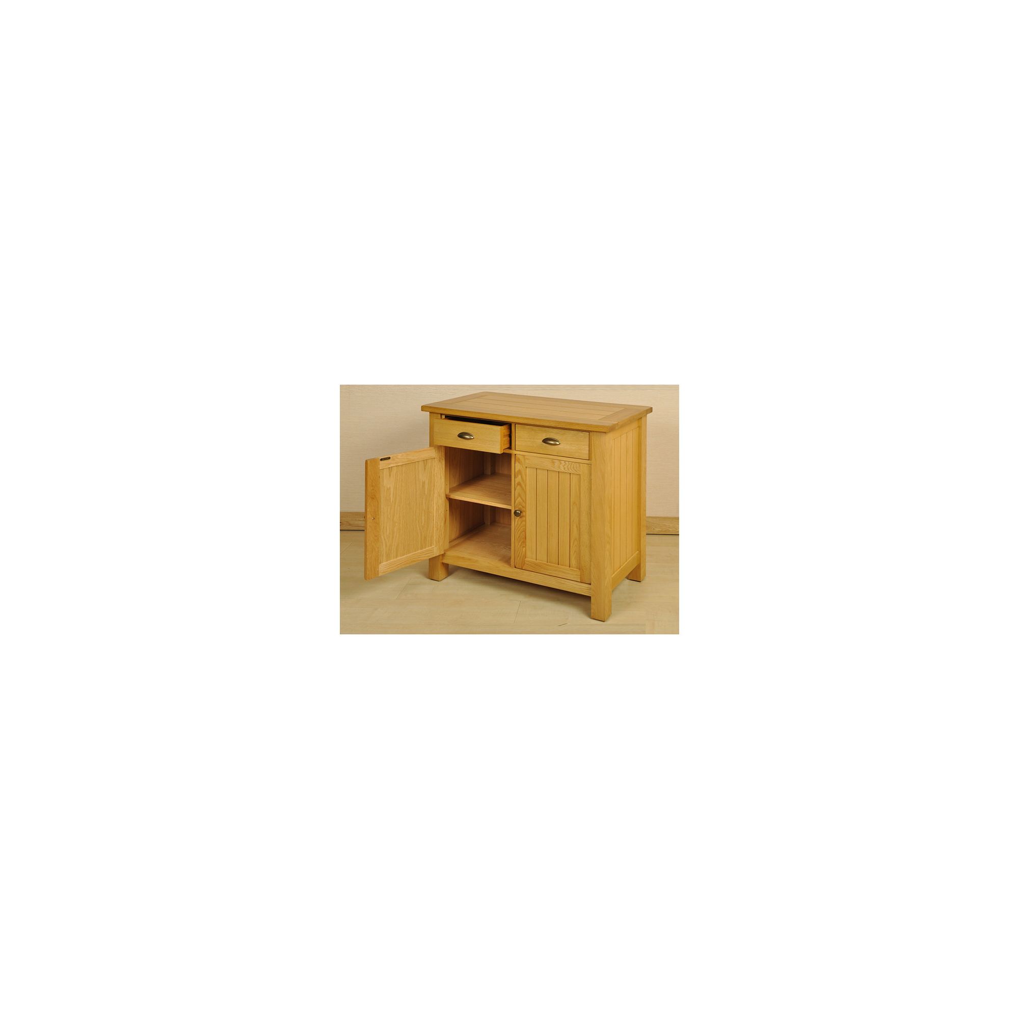 Origin Red Balmoral Oak 2 Door Sideboard at Tesco Direct