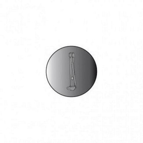 Image of P11 Brooch 50mm Round Pack Of 10