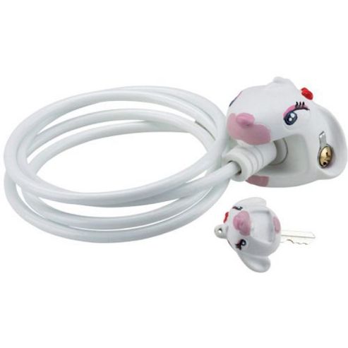 Image of Crazy Stuff Cable Lock: White Bunny
