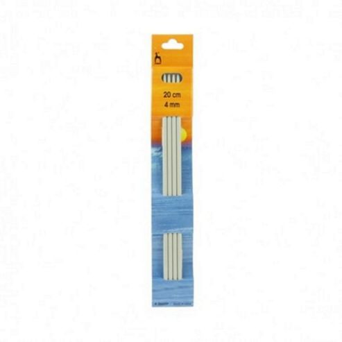 Image of 4 Pack Of Knitting Needles 20cm X 4mm