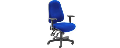 Image of Avior High Back Posture Chair Blue Kf73481