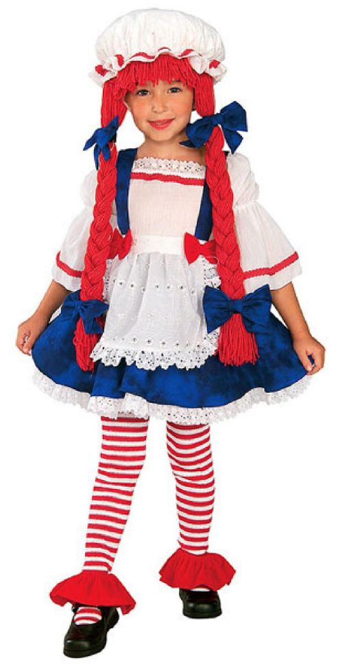 Image of Rag Doll Girl -child Costume 3-4 Years