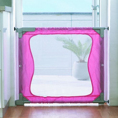 Image of Babydan Gate To Go Pink