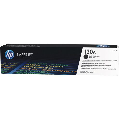 Image of Hp 130a (yield 1300 Pages) Black Original Laserjet Toner Cartridge