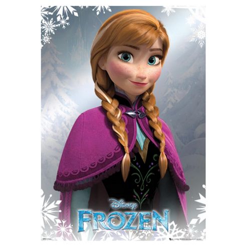 Image of Disney Frozen Anna Metallic Foil Poster