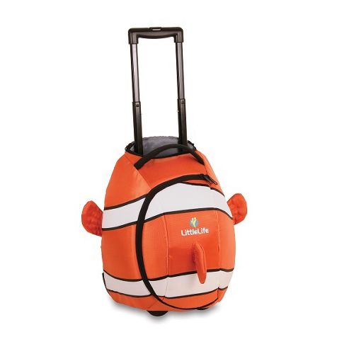 Image of Littlelife Wheelie Kids' Duffle Bag, Clownfish
