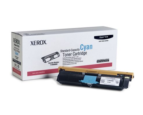 Image of Xerox Cyan Standard Capacity Toner Cartridge For Phaser 6120