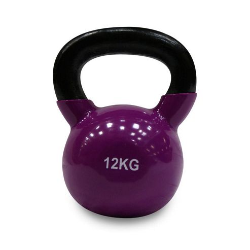 Image of Body Power 12kg Vinyl Coated Kettle Bell (x1)