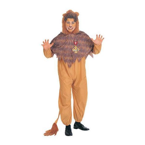 Image of Cowardly Lion - Adult Costume Size: 38-44