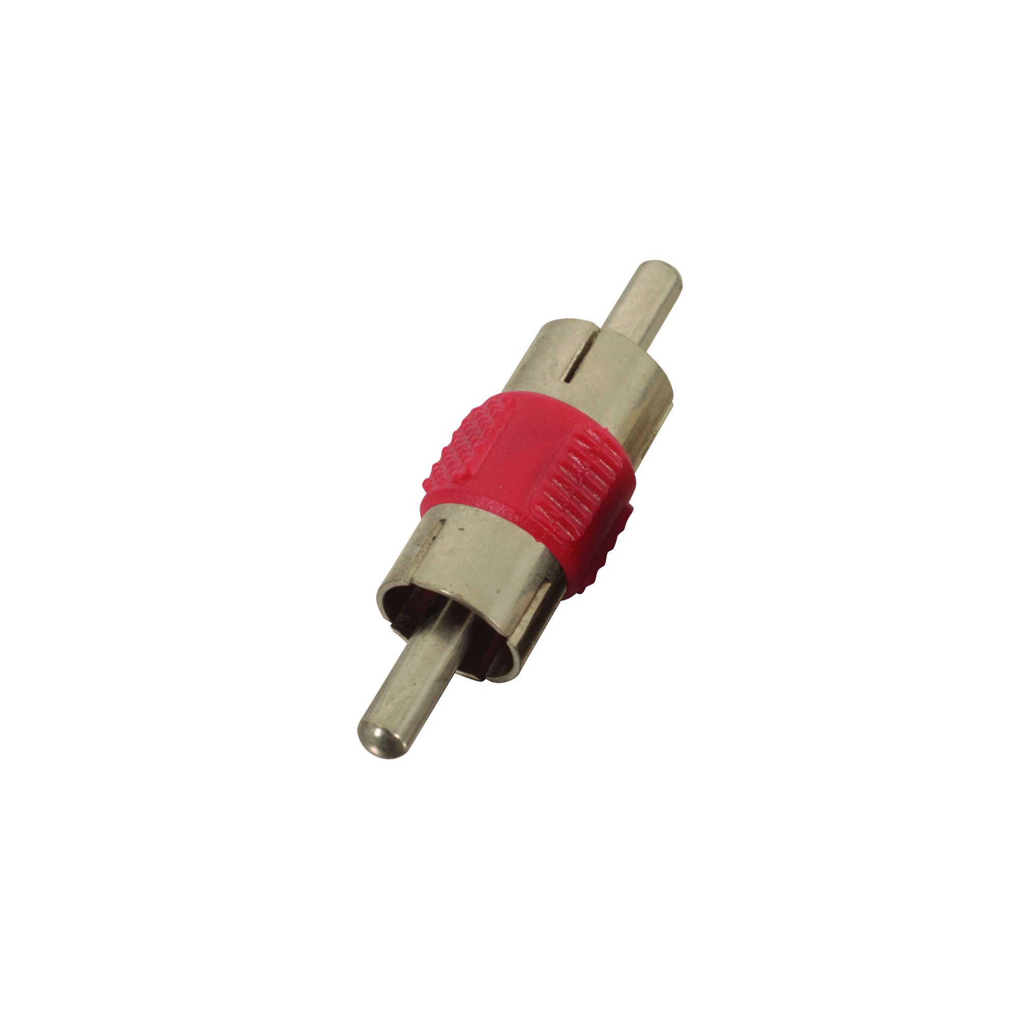 Male Phono Cpler Black