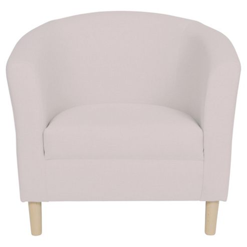 Image of Tub Fabric Accent Chair Taupe