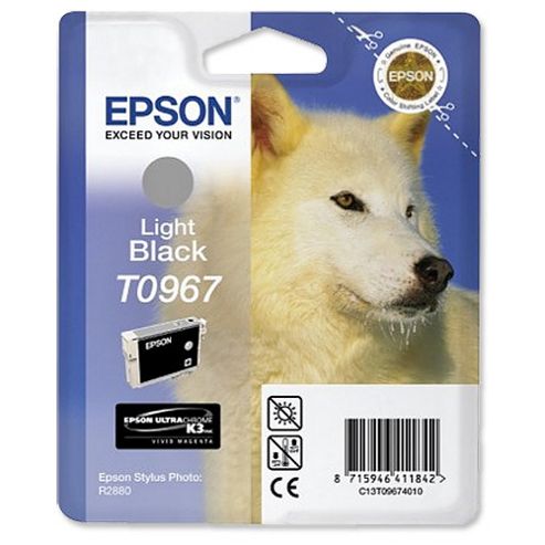 Image of Epson Singlepack Light Black T0967