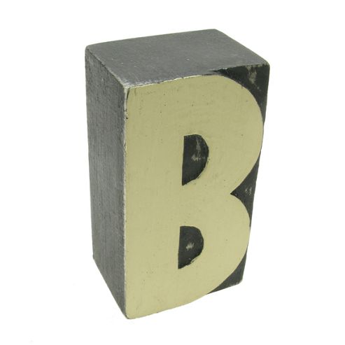 Image of Block Letter - B