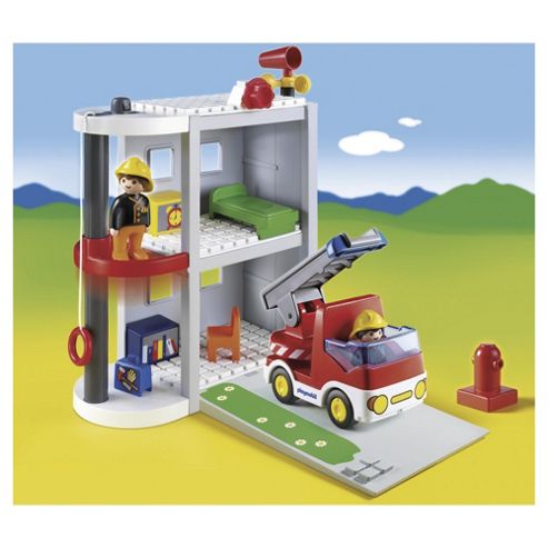 Image of Playmobil 123 Take Along Fire Station