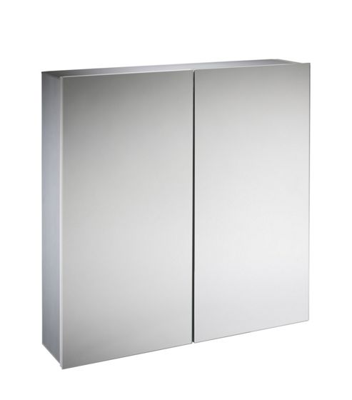 Image of Tavistock Balance 65 X 60cm Bathroom Cabinet In Aluminum