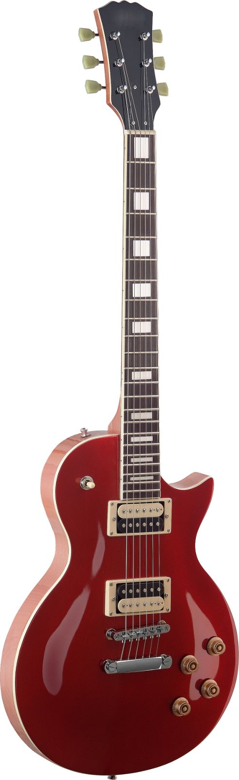 Image of Rocket Standard L Zebra Electric Guitar - Metallic Red