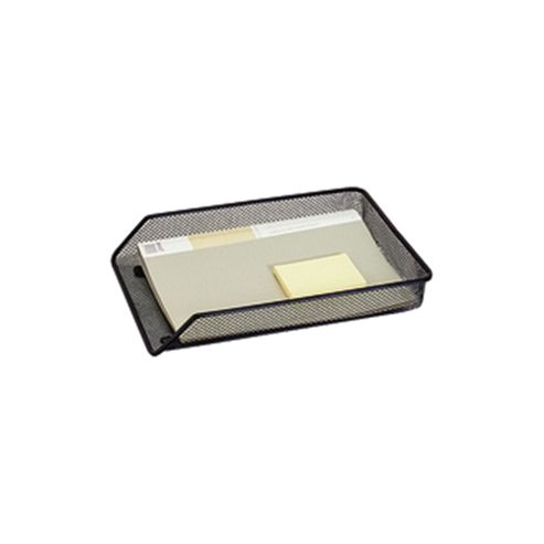 Image of Q-connect Mesh A4 Letter Tray Black Kf00848