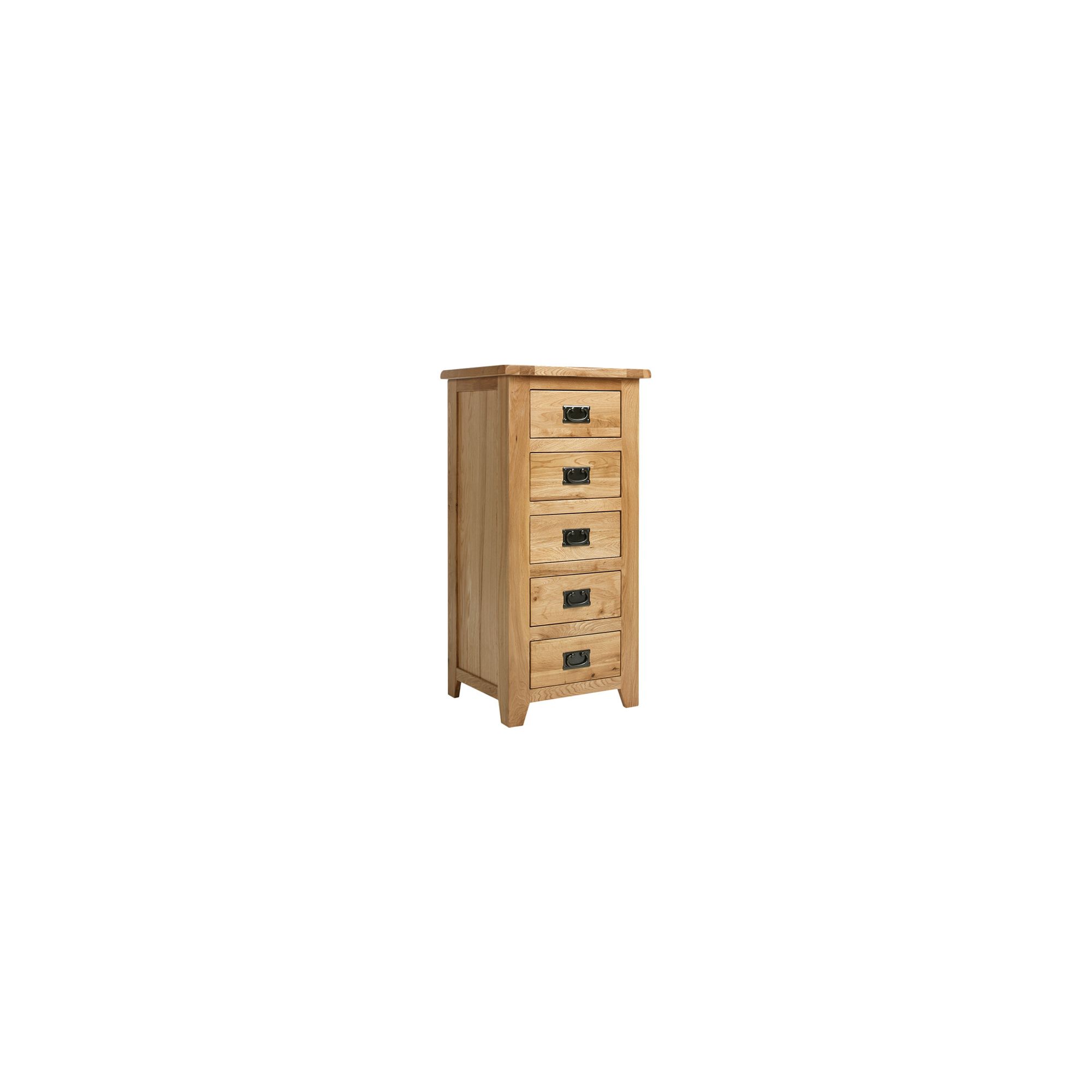 Ametis Westbury Reclaimed Oak 5 Drawer Wellington Chest at Tesco Direct