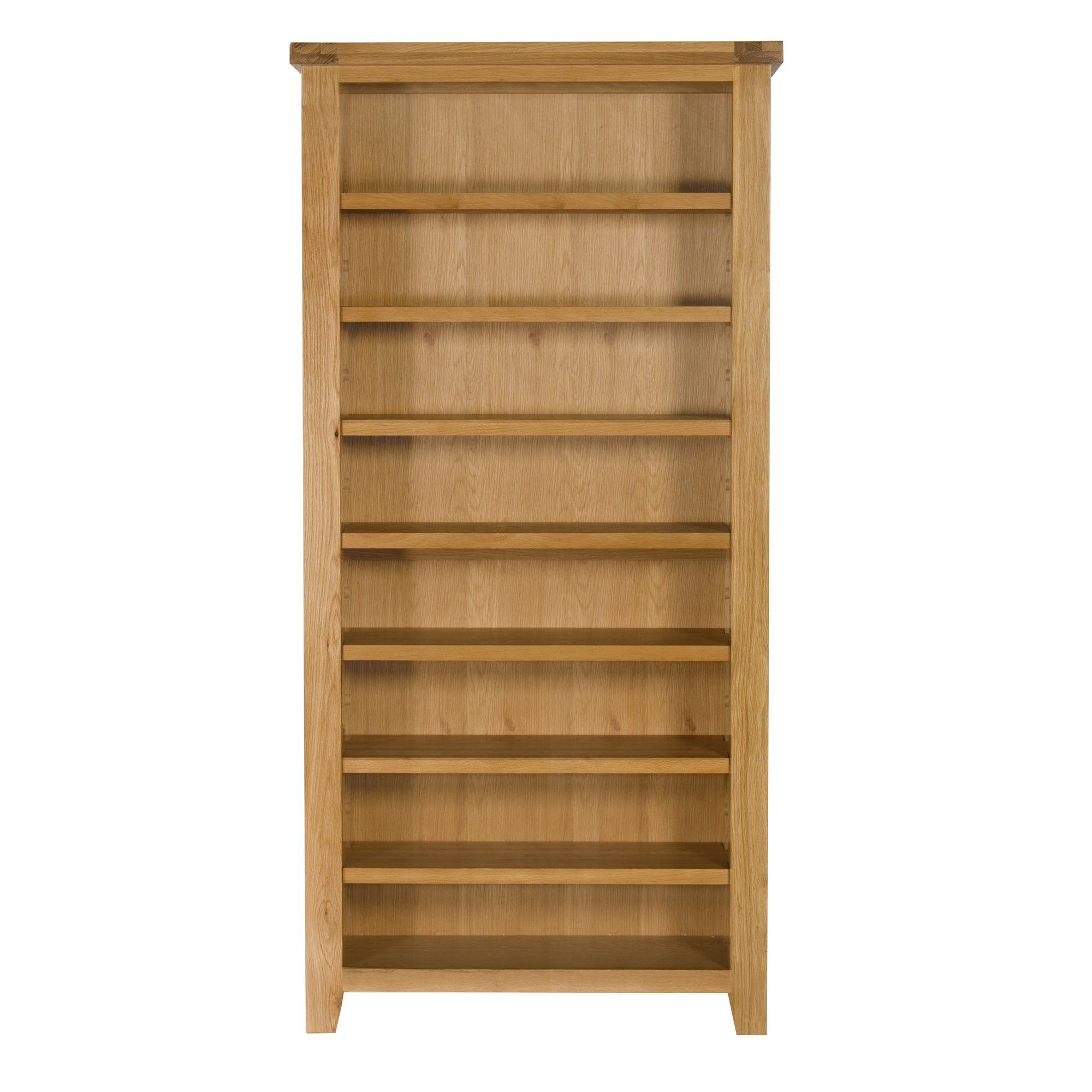 Elements Ludmilla Dining Large Bookcase in Warm Lacquer at Tesco Direct