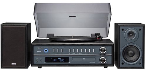 Image of Teac Lpp1000 Turntable/cd/fm/am Hifi System With Bluetooth (black)
