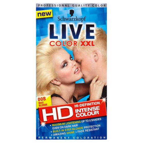 Image of Schwarzkopf Live Color Xxl 00b Max Blonde