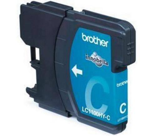 Image of Brother Lc1100hyc High 750 Ink Cartridge - Cyan