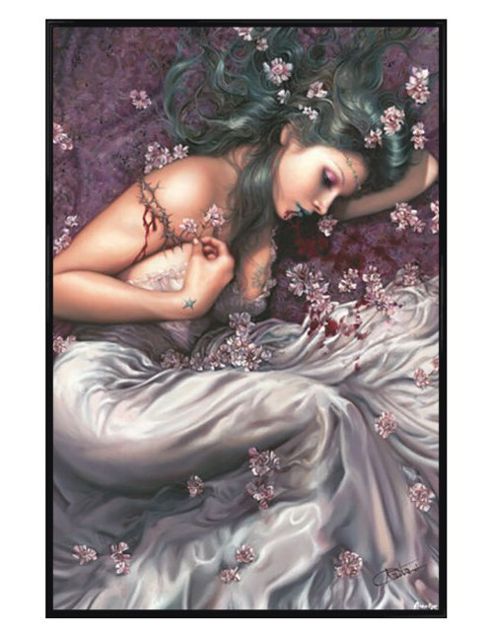 Image of Arantza Gloss Black Framed Sarah Poster