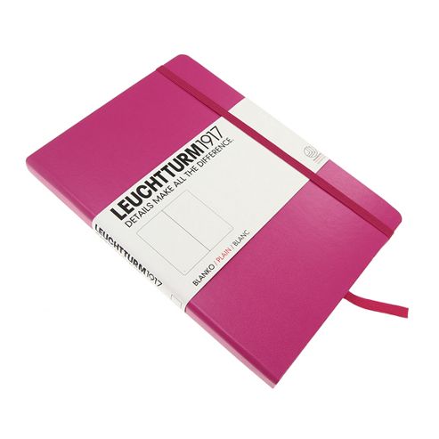 Image of Leuchtturm 1917 Medium Notebook Plain Pink