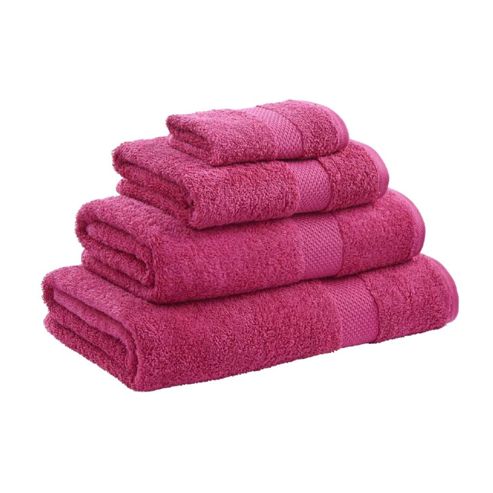 Image of Catherine Lansfield Home Egyptian Towel Face Cloth, 30x30, Raspberry