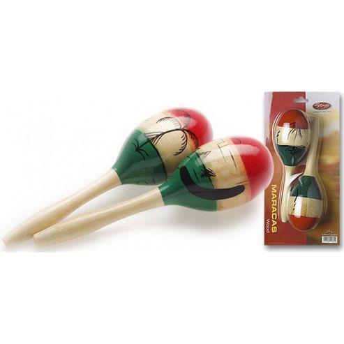 Image of A-star Medium Maracas - Red