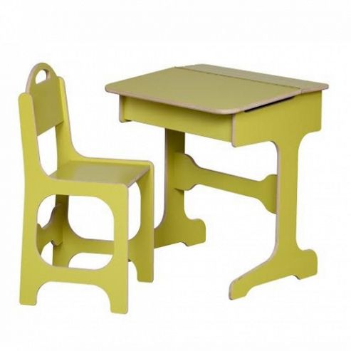 Image of Saplings Desk & Chair (avocado)