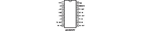 Image of Max3232cpe 3v/5v Rs232 Transceiver