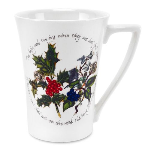 Image of Portmeirion The Holly And The Ivy Single 10oz Mandarin Mug