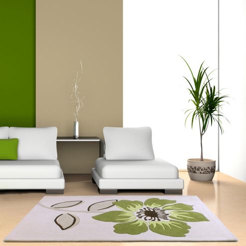 Image of Ultimate Rug Co Floral Art Elite Rug - 160 Cm X 230 Cm (5 Ft 3 In X 7 Ft 6.5 In)