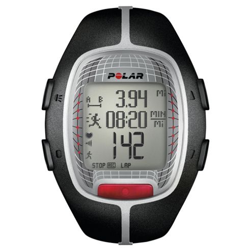 Image of Polar R300x Sports Watch/heart Rate Monitor, Black