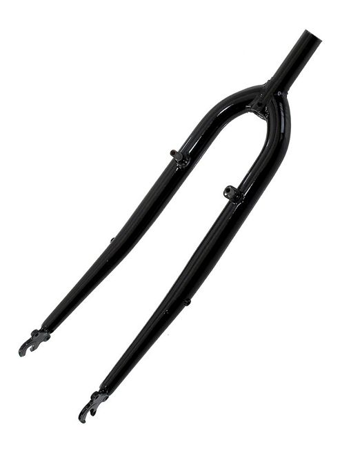 Image of 700c Alloy Trekking Forks 1" Threaded Black