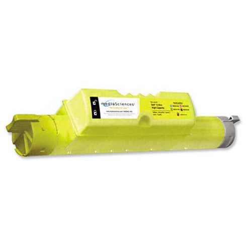 Image of Media Sciences - Dell Compatible Yellow Toner Cartridge (12000 Pages)