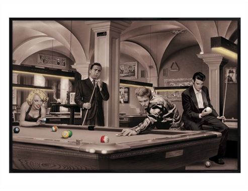 Image of Chris Consani Gloss Black Framed Game Of Fate Poster