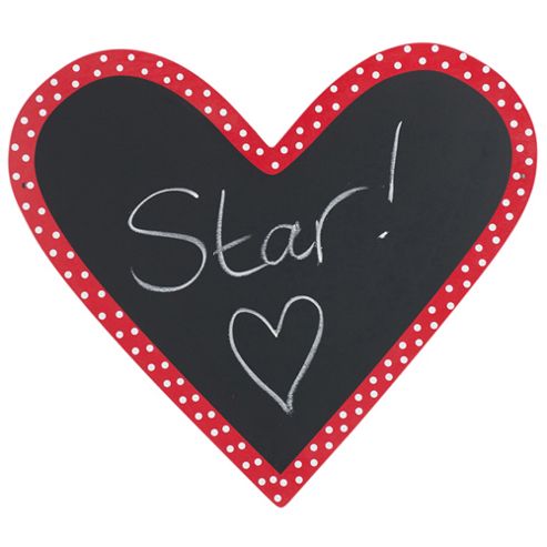 Image of Happy Children's Heart Chalkboard