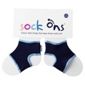 Sock Ons Navy Blue 0-6 month