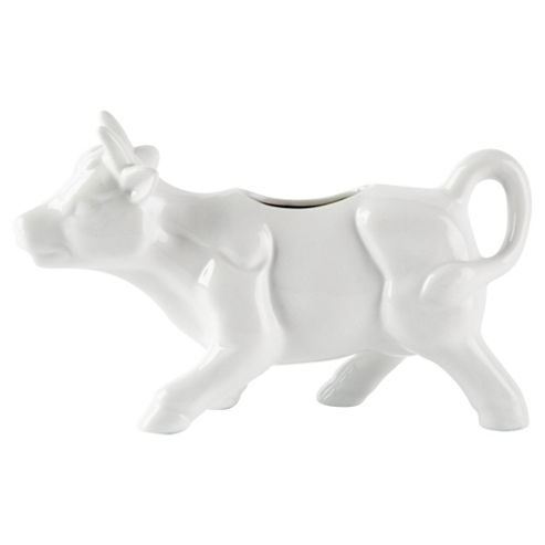 Image of Tesco Super White Porcelain Cow Milk Jug