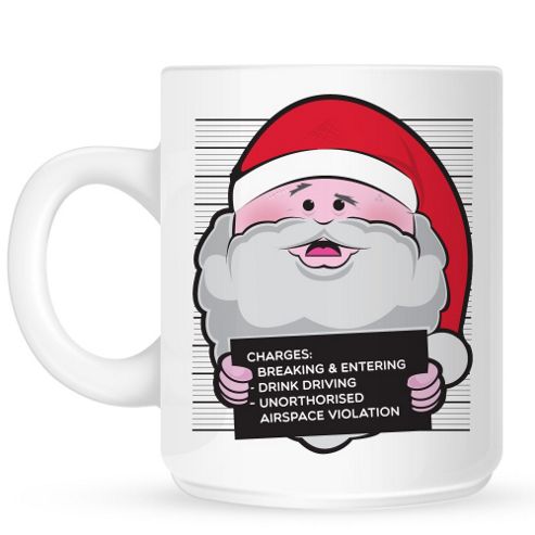 Image of Santa Jail 10oz Ceramic Mug