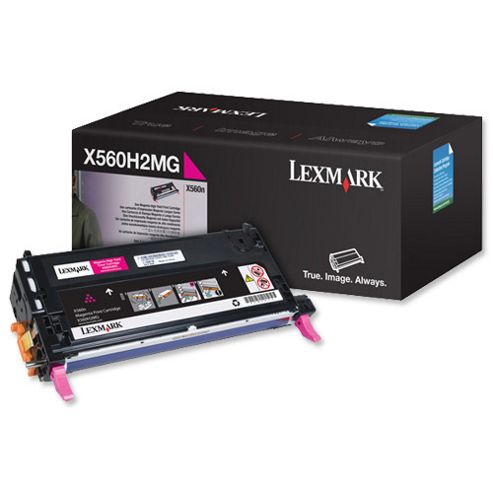 Image of Lexmark X560 Magenta High Yield Print Cartridge (yield 10,000 Pages)