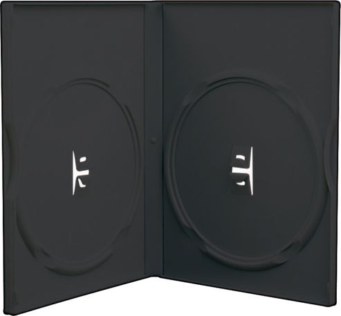 Image of Slimline Double Dvd Case 5 Pack