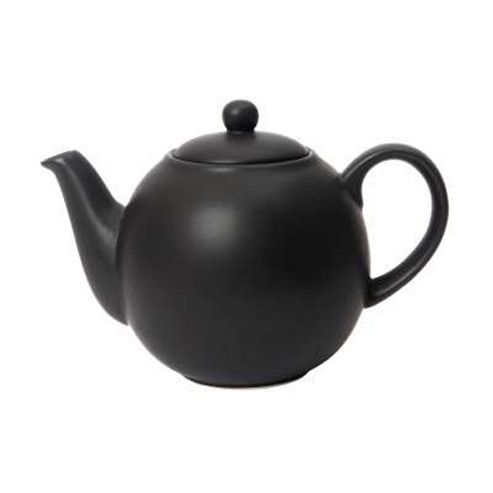 Image of London Pottery Globe Teapot, 4 Cup, Black
