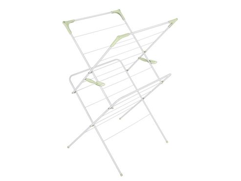 Image of Addis 507311 2 Tier Airer White/pale Green