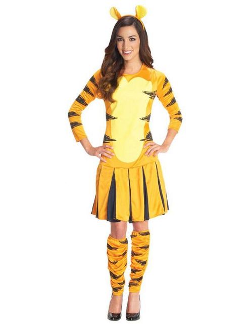 Image of Adult Miss Tigger Costume Medium